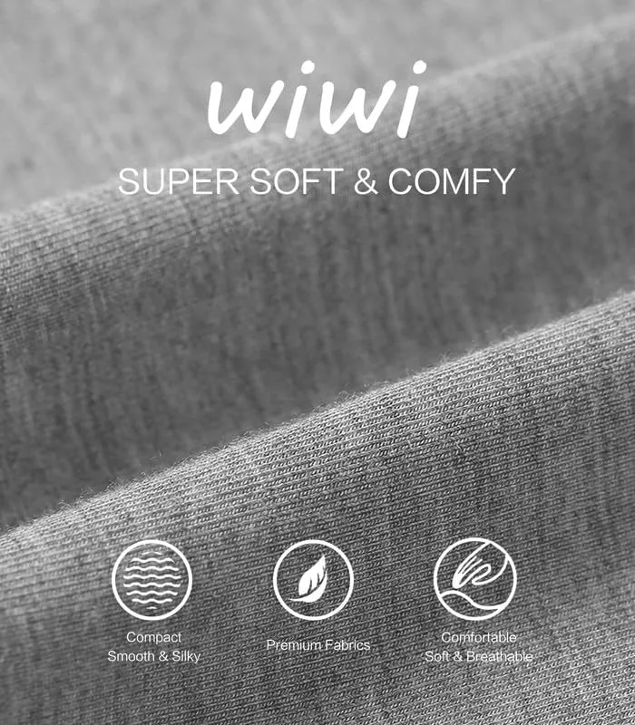 WiWi Slip Dress for Women Viscose from Bamboo Spaghetti Strap Lingerie Sexy Nightgowns Plus Size Sleep Chemise S-4X